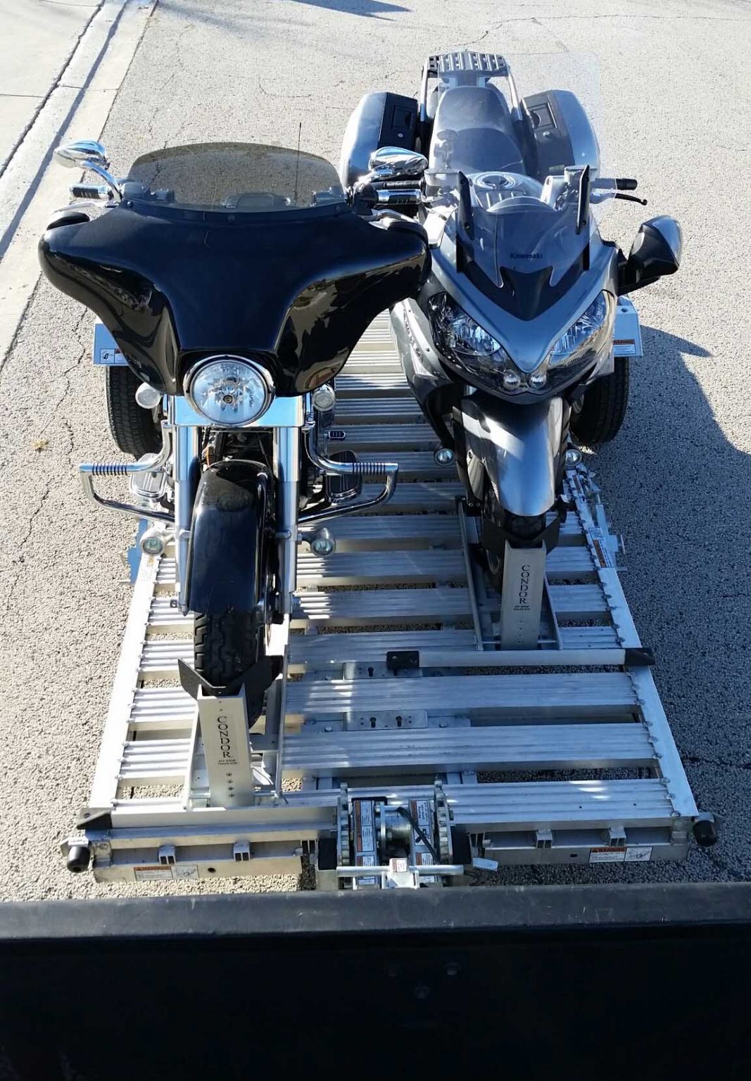 Condor Makes Motorcycle Wheel Chocks, Towing, Accessories in the USA