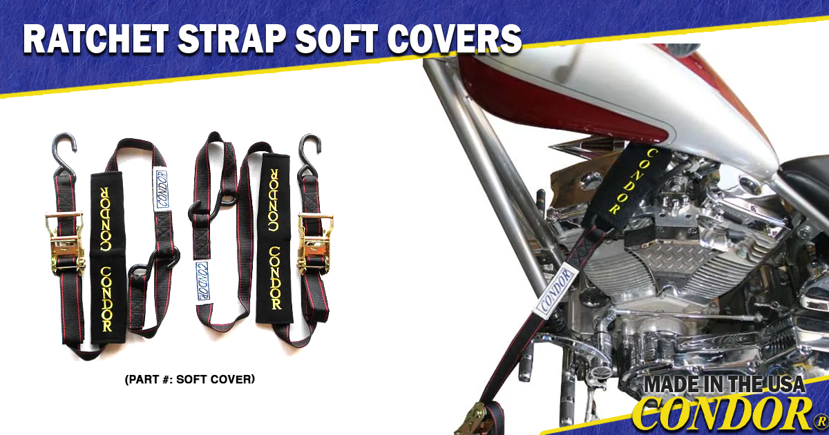 Ratchet Strap Soft Covers (Part Soft Cover) Made In USA Condor