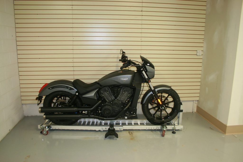 Condor Motorcycle Garage Dolly for Easy Bike Storage